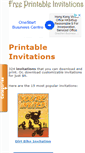 Mobile Screenshot of printinvitations.net